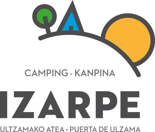Logotipo Camping Izarpe kanpina
