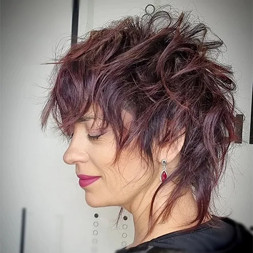 Peinado de cabello corto